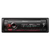 Autoradio Pioneer MVH-S420DAB Stereo auto con sintonizzatore DAB/DAB+, Bluetooth, illuminazione rossa, USB, Spotify, Pioneer Smart Sync App e compatibile con dispositivi Apple e Android.